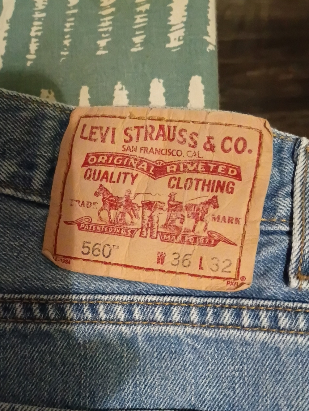 Levi's 560 Relaxed Fit Light Blue Men's Jeans